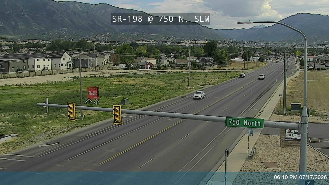 SR-198 traffic camera, Salem, Utah