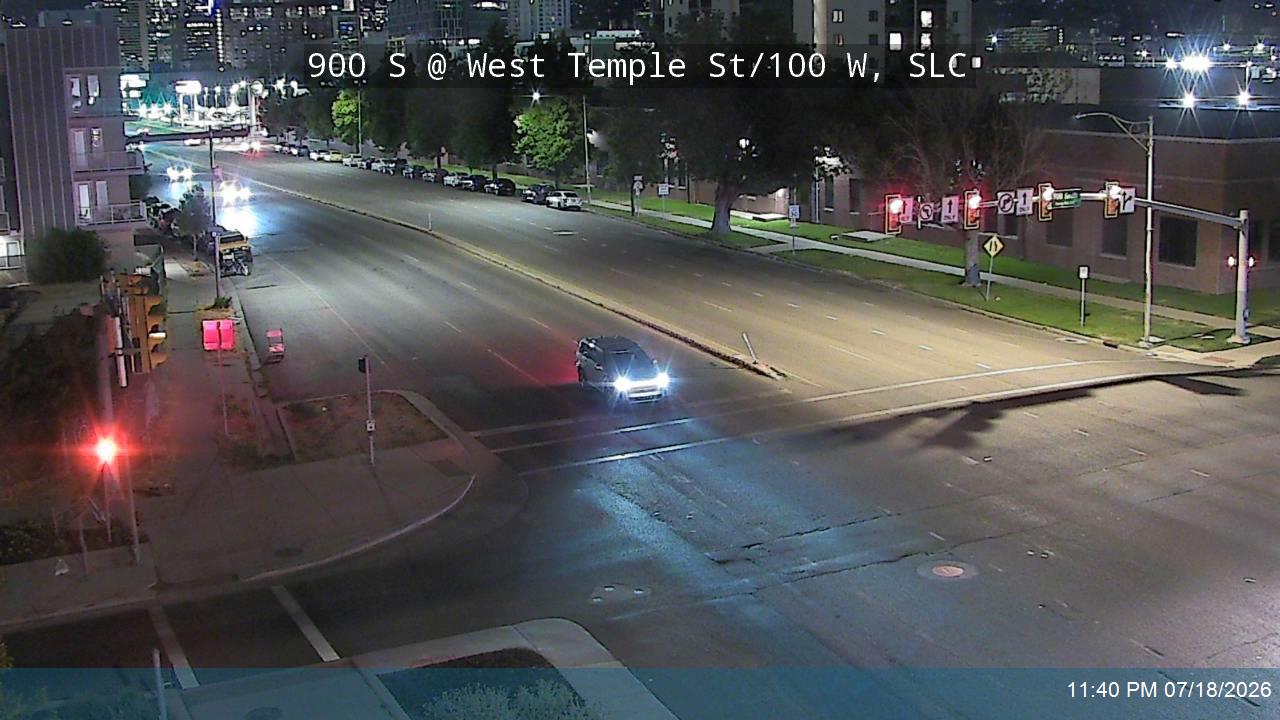 900 S traffic camera, Salt Lake City, Utah