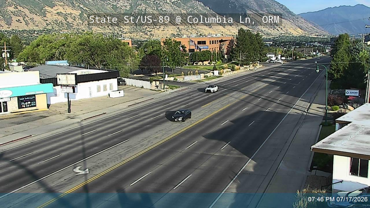 US-89 traffic camera, Orem, Utah