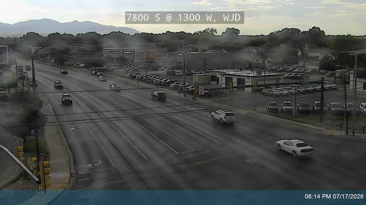 7800 S traffic camera, West Jordan, Utah