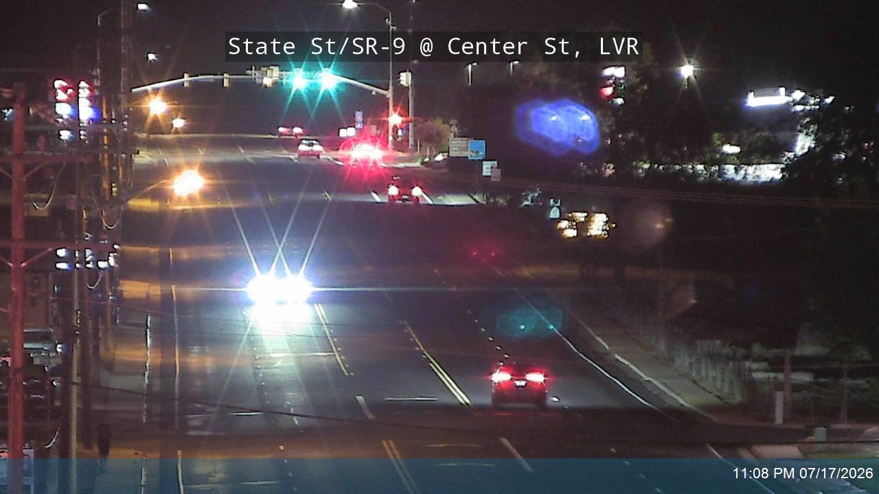SR-9 traffic camera, view north, La Verkin, Utah