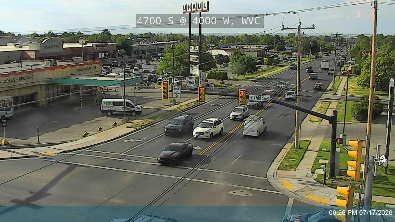 4700 S traffic camera, West Valley City, Utah