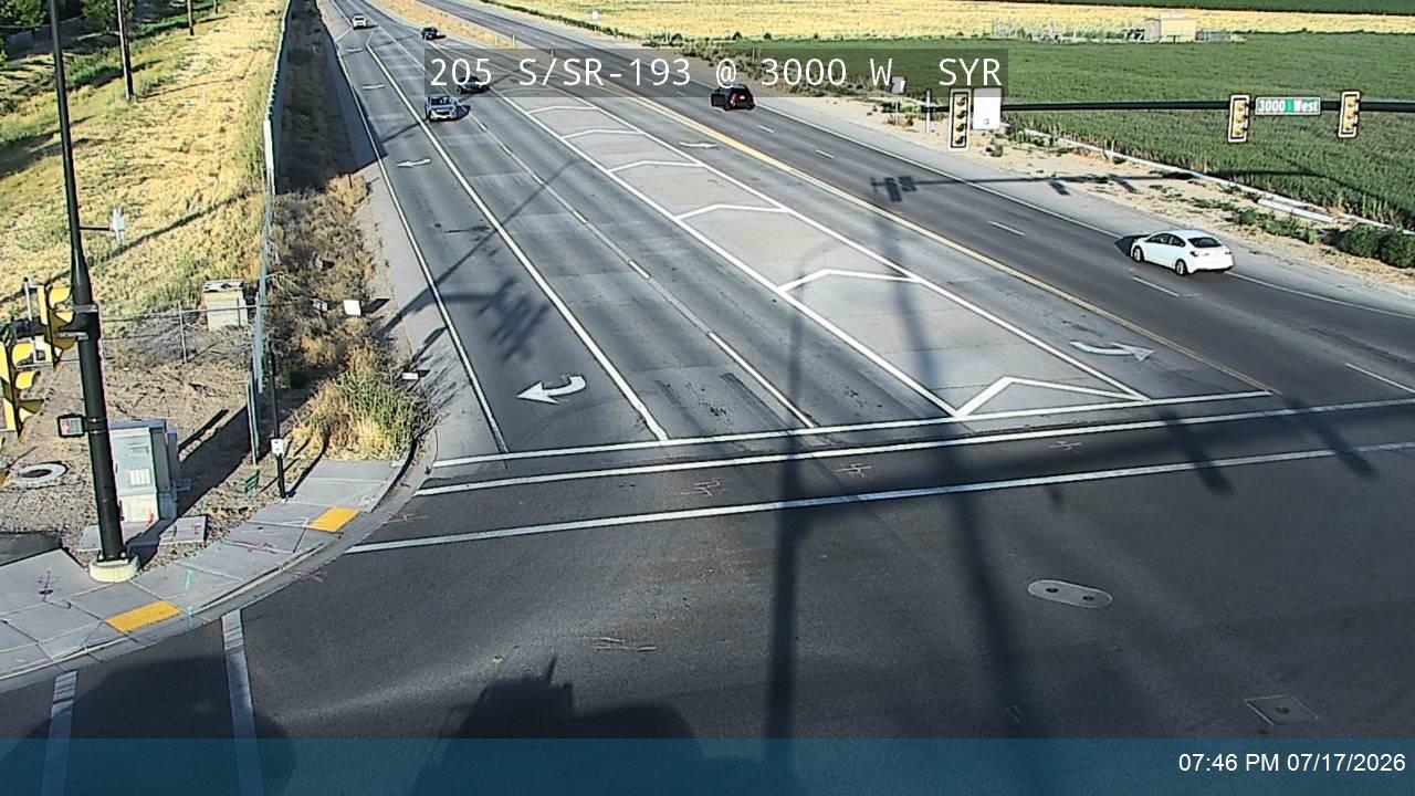 SR-193 traffic camera, Syracuse, Utah