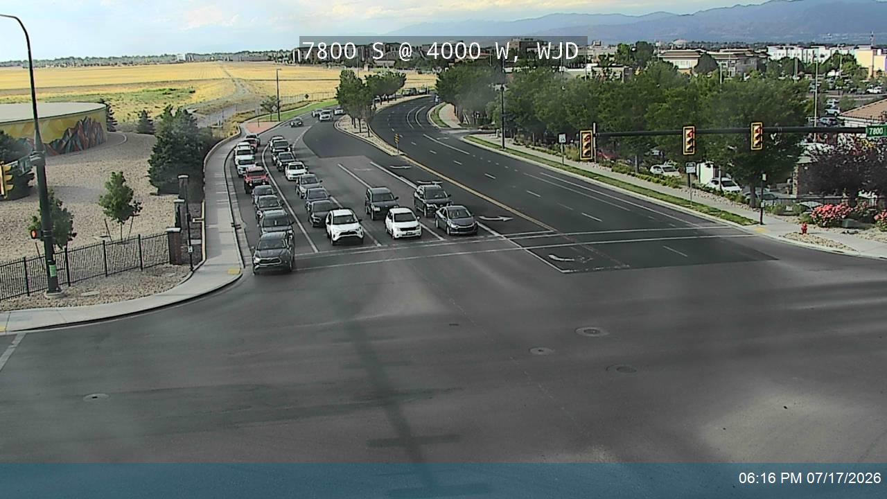 7800 S traffic camera, West Jordan, Utah