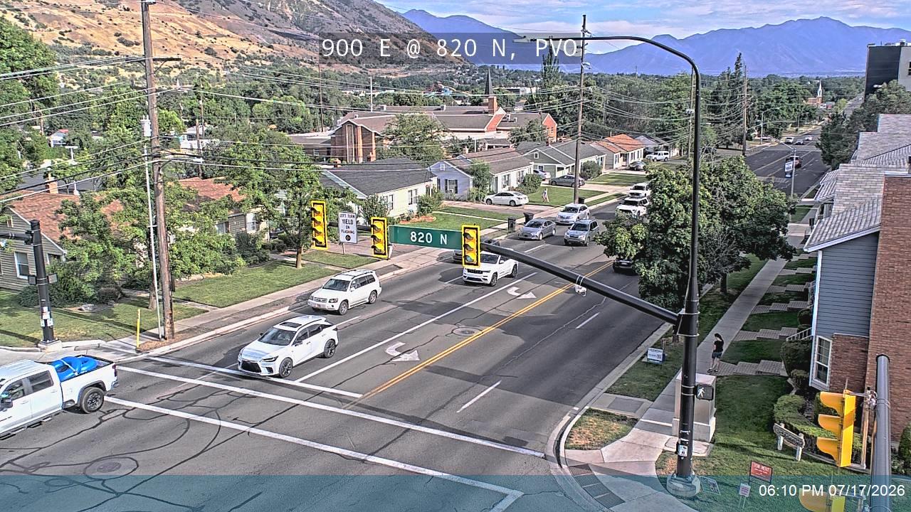 900 E traffic camera, Provo, Utah