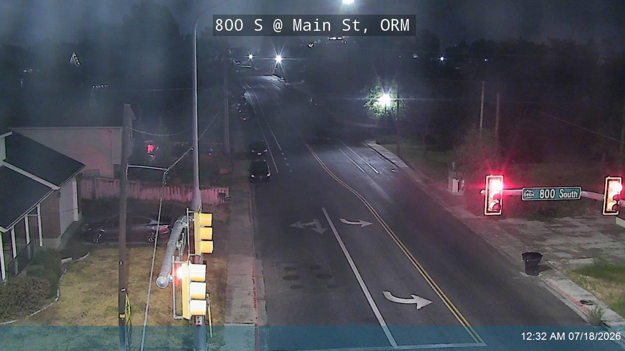 800 S traffic camera, Orem, Utah