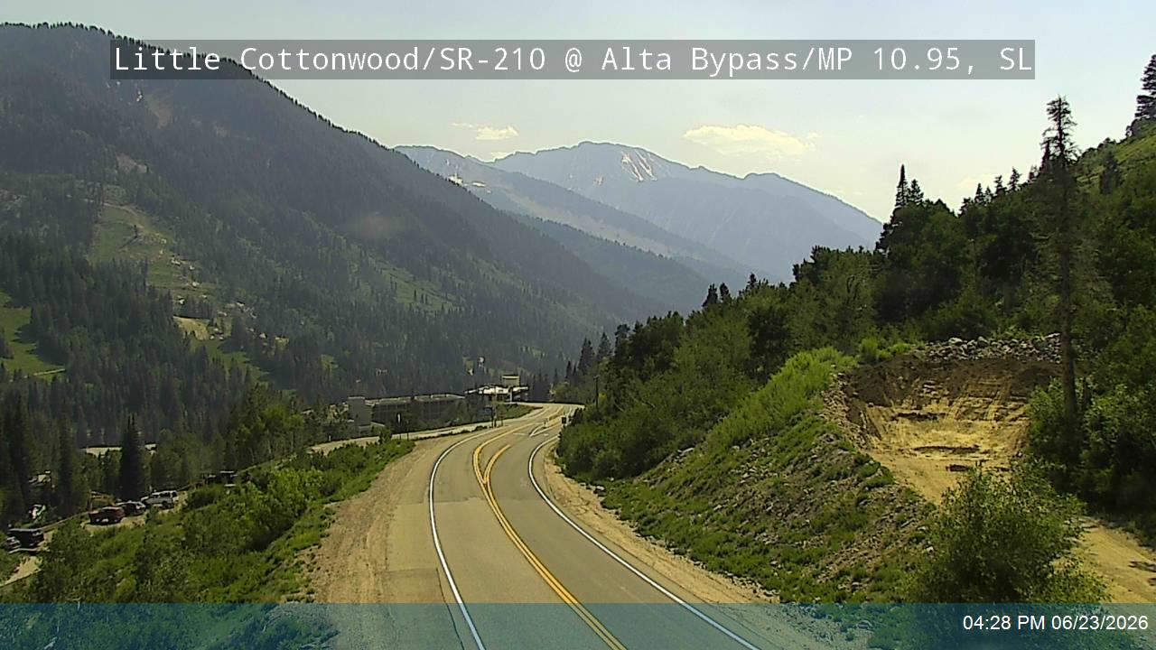 Little Cottonwood Rd / SR-210 EB @ Alta Bypass / MP 10.95, SL