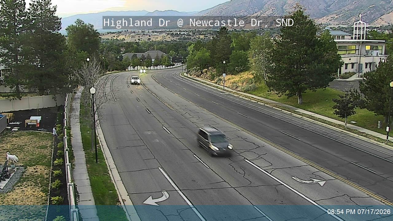 Highland Dr traffic camera, Sandy, Utah