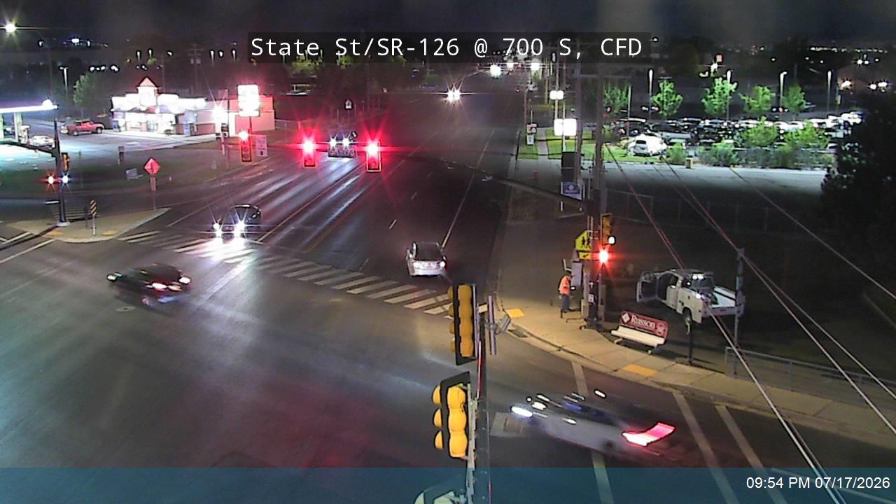 SR-126 traffic camera, Clearfield, Utah