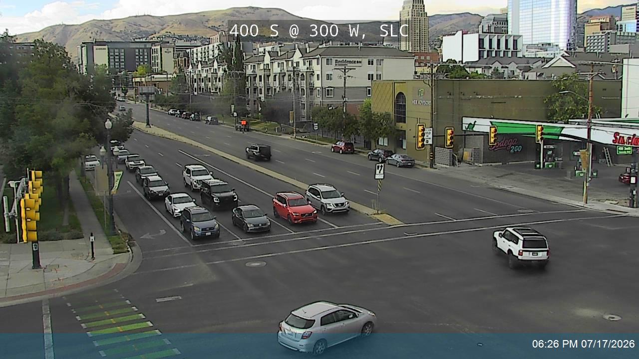 400 S traffic camera, Salt Lake City, Utah