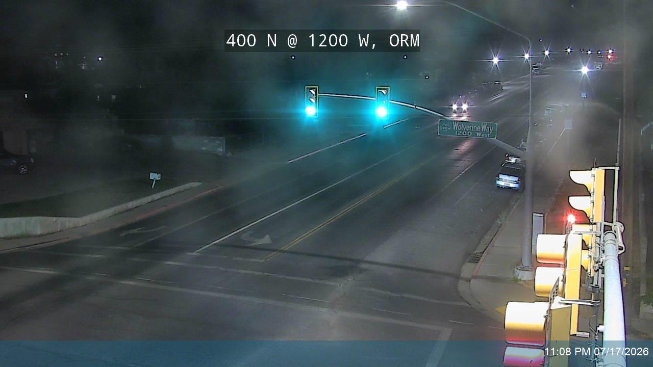 400 N traffic camera, Orem, Utah