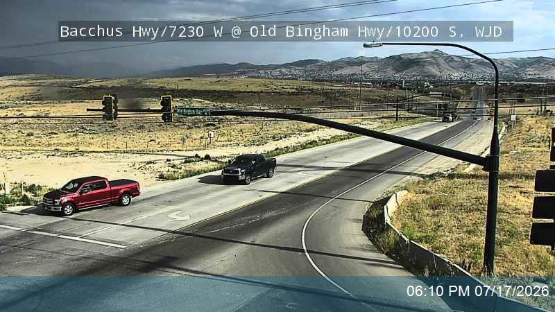 Bacchhus Hwy traffic camera, West Jordan, Utah