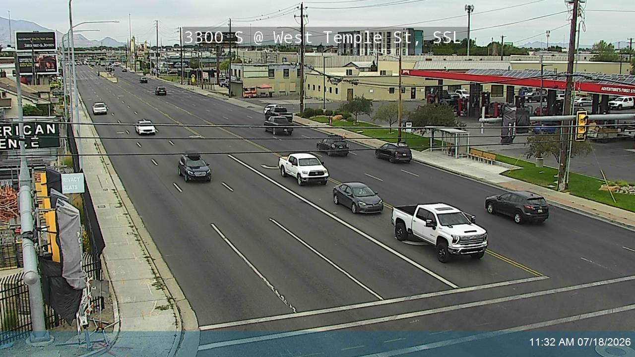 SR-171 traffic camera, view south, South Salt Lake, Utah