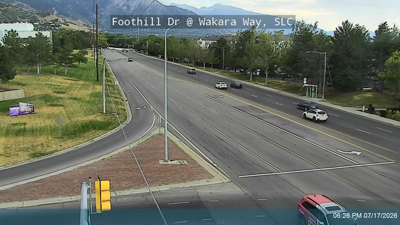 SR-186 traffic camera, Salt Lake City, Utah