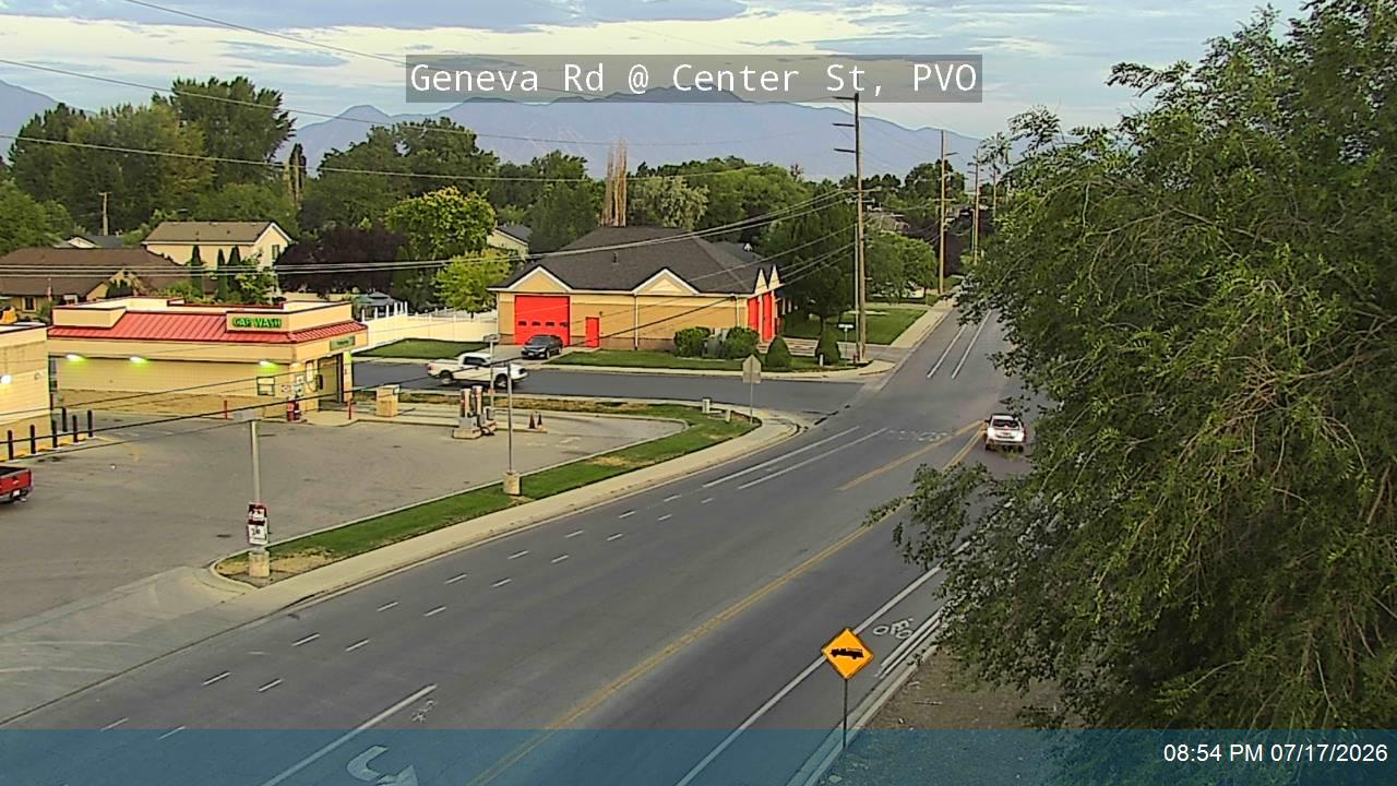Geneva Rd traffic camera, Provo, Utah