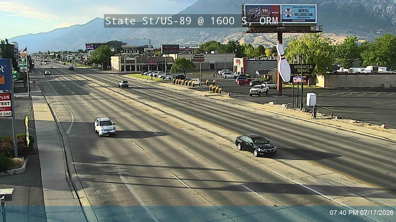 State St traffic camera, Orem, Utah