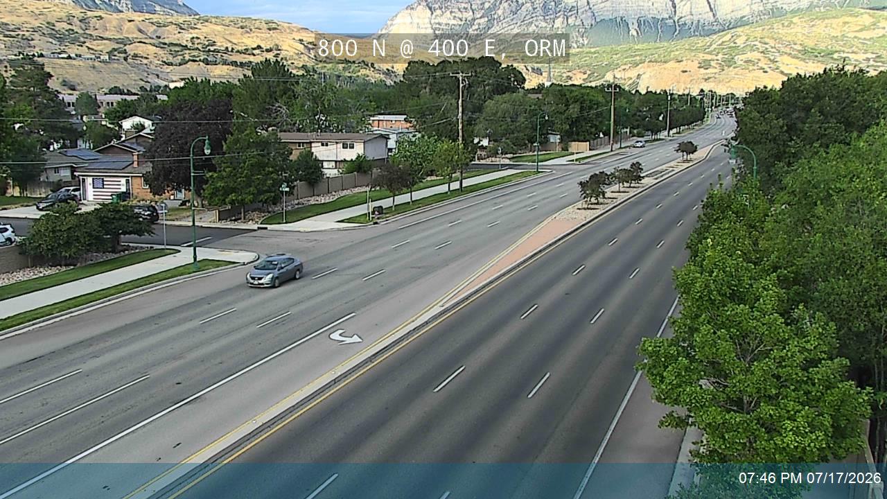 800 N traffic camera, Orem, Utah