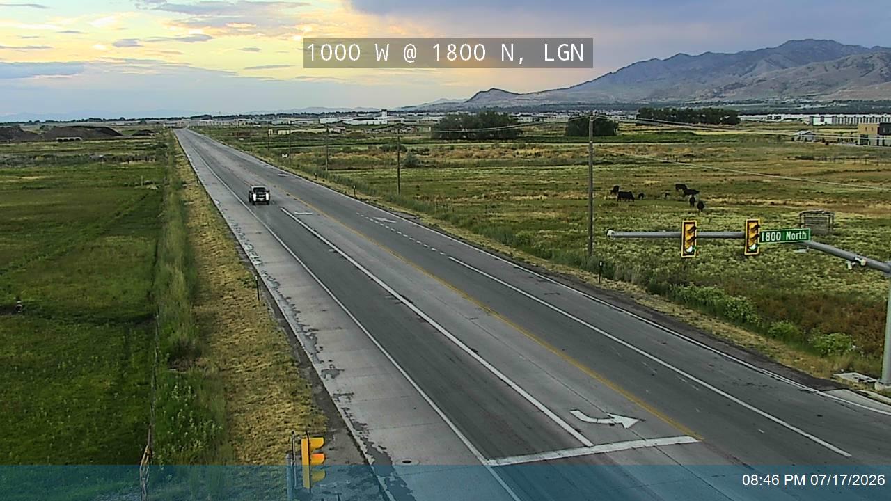 SR-252 traffic camera, Logan, Utah