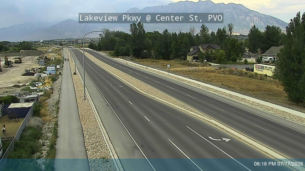 Lakeview Pkwy traffic camera, Provo, Utah