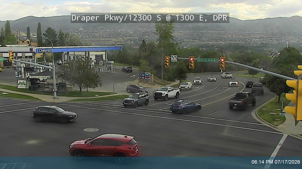 Draper Pkwy traffic camera, Draper, Utah