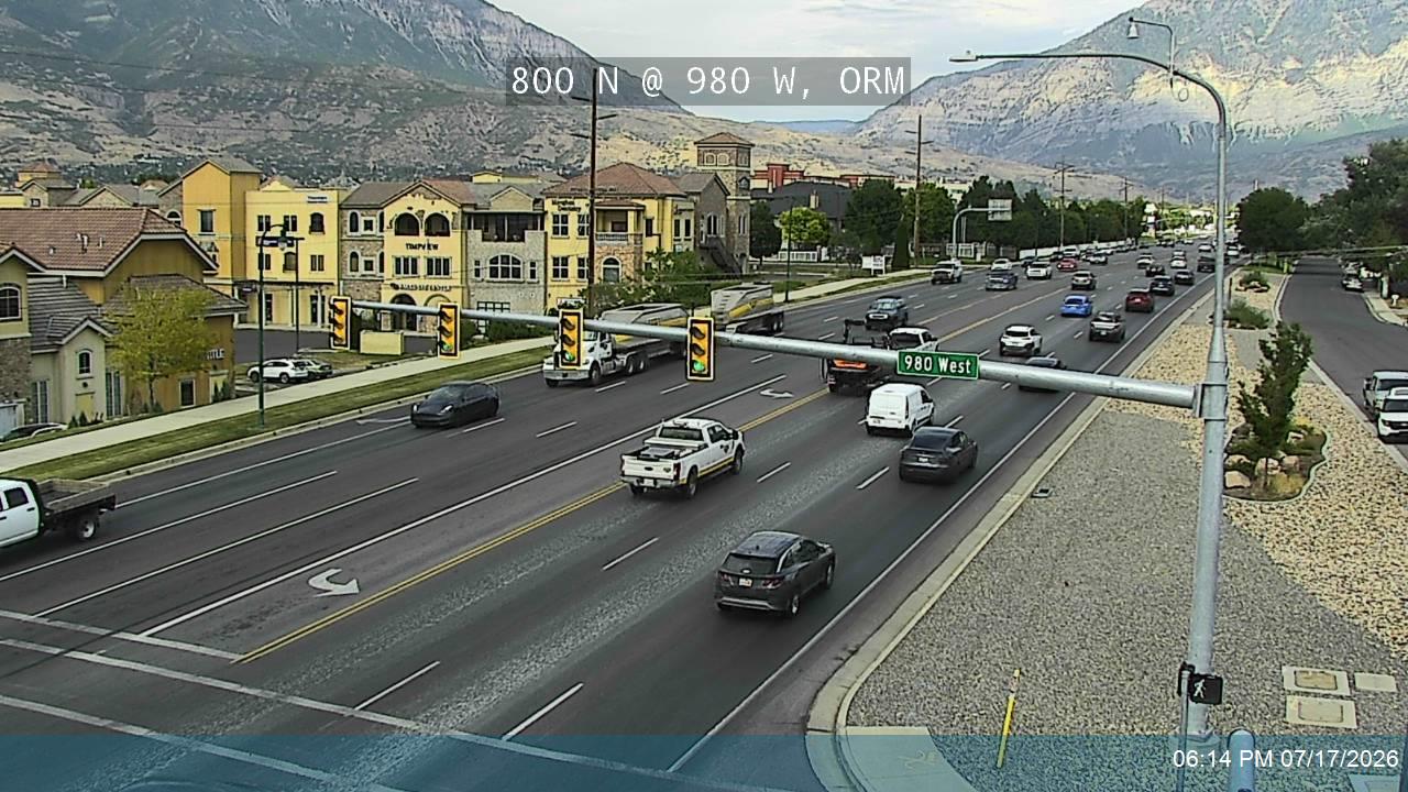 SR-52 traffic camera, Orem, Utah