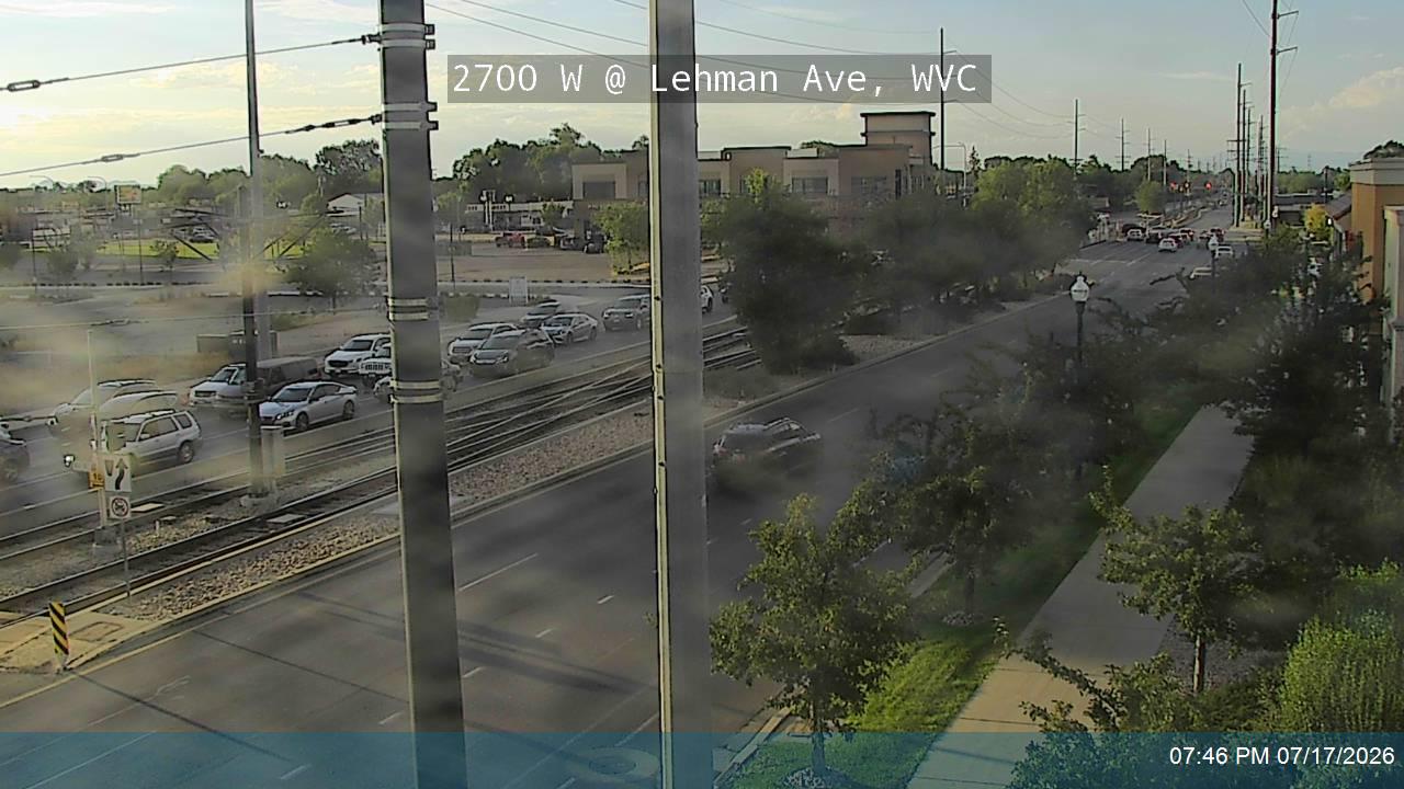 2700 W traffic camera, view south, West Valley City, Utah