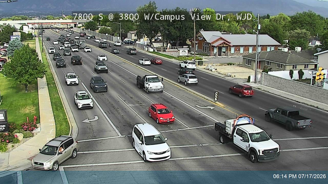 7800 S traffic camera, West Jordan, Utah