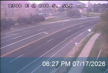 1300 E traffic camera, Salt Lake City, Utah