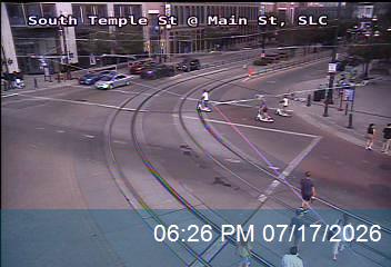 South Temple St traffic camera, Salt Lake City, Utah