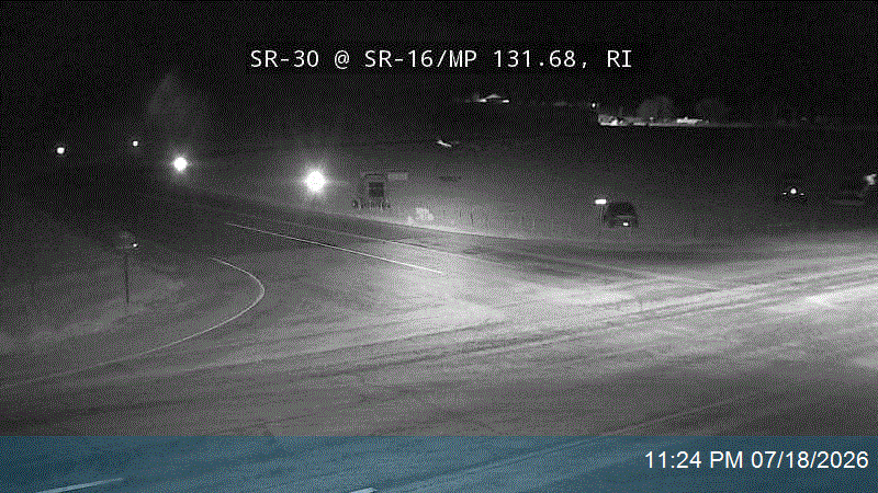 SR-30 @ SR-16 / Manhead Rd / MP 131.68, RI traffic camera, Rich County