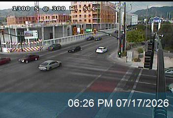 1300 S traffic camera, Salt Lake City, Utah