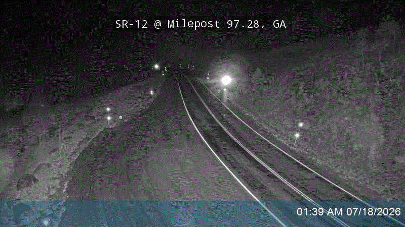 SR-12 traffic camera, view north