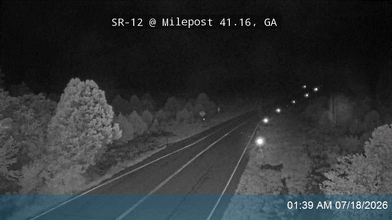 SR-12 traffic camera, view north
