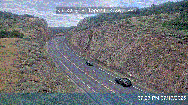 SR-32 traffic camera, Heber City, Utah