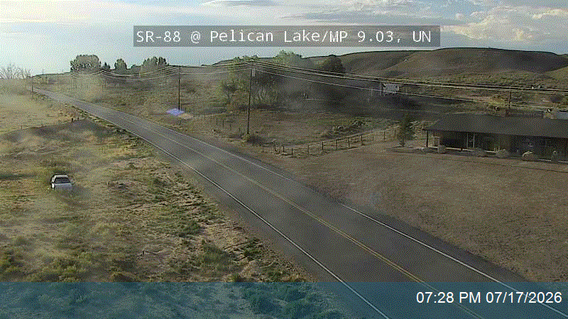 SR-88 @ Pelican Lake / MP 9.03, UN traffic camera, Uintah County
