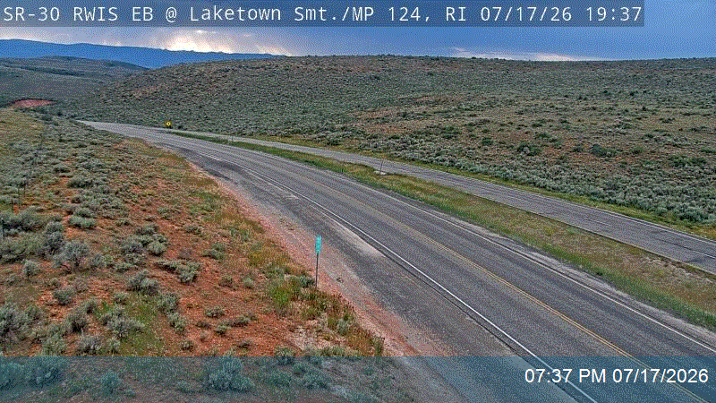 SR-30 RWIS EB @ Laketown Summit / MP 124.02, RI traffic camera, Rich County
