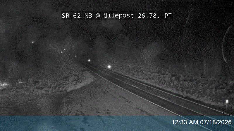 SR-62 @ Milepost 26.28, PT traffic camera, Piute County
