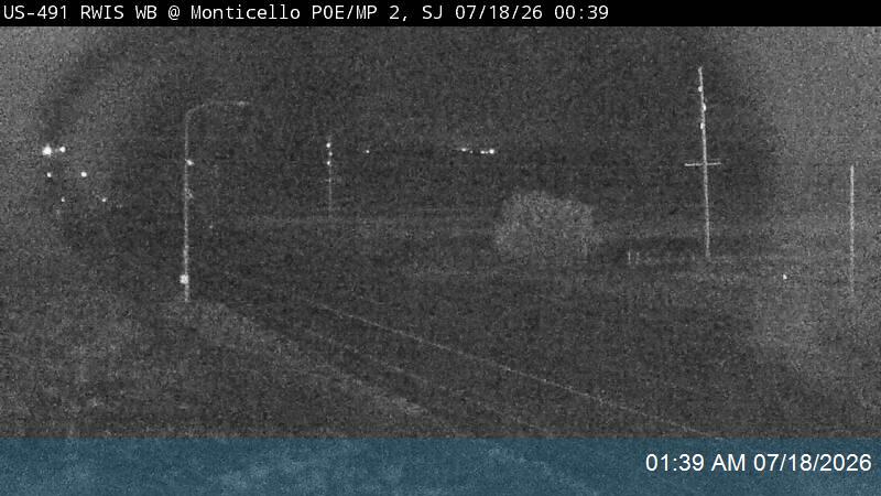 SR-491 traffic camera, view west