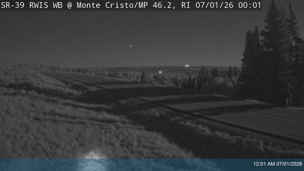 SR-39 RWIS WB @ Monte Cristo / MP 46.2, RI