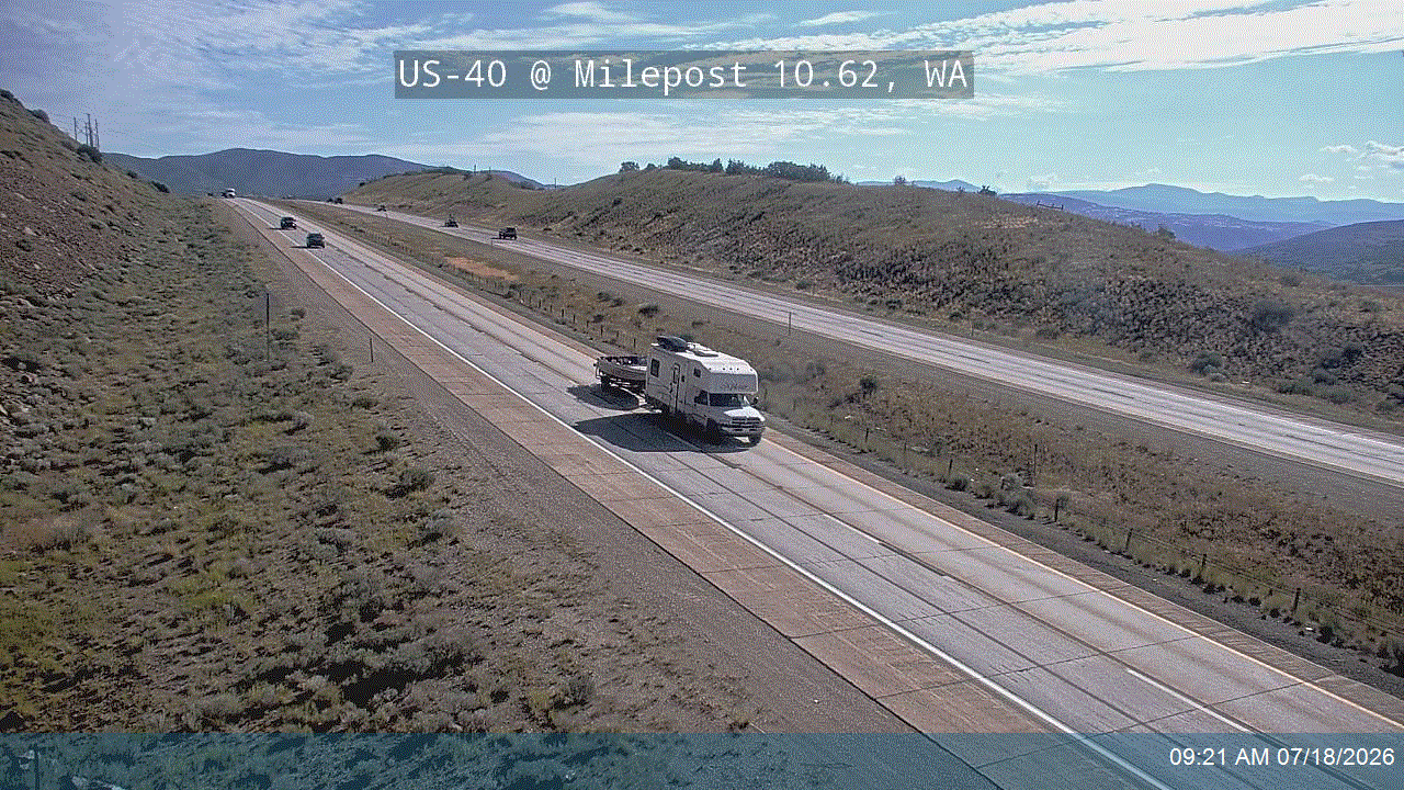 US-40 @ Milepost 10.62, WA traffic camera, Wasatch County