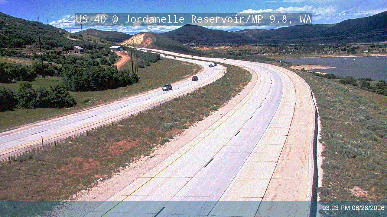 US-40 @ Jordanelle Reservoir/ MP 9.8, WA