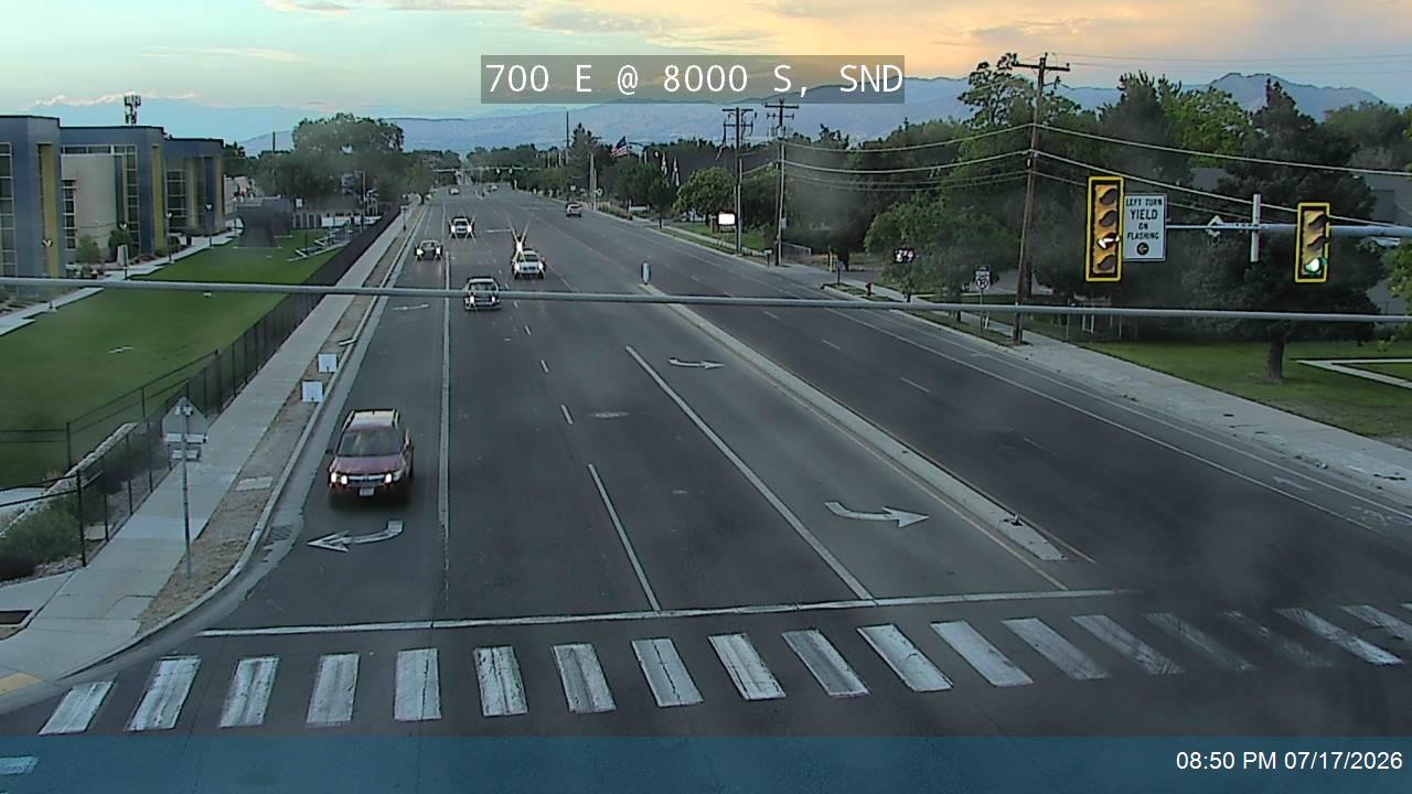 SR-71 traffic camera, view south, Sandy, Utah