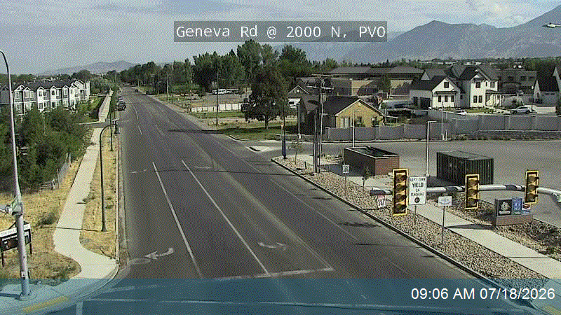 SR-114 traffic camera, Provo, Utah