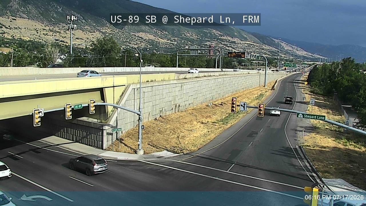 US-89 traffic camera, view south, Farmington