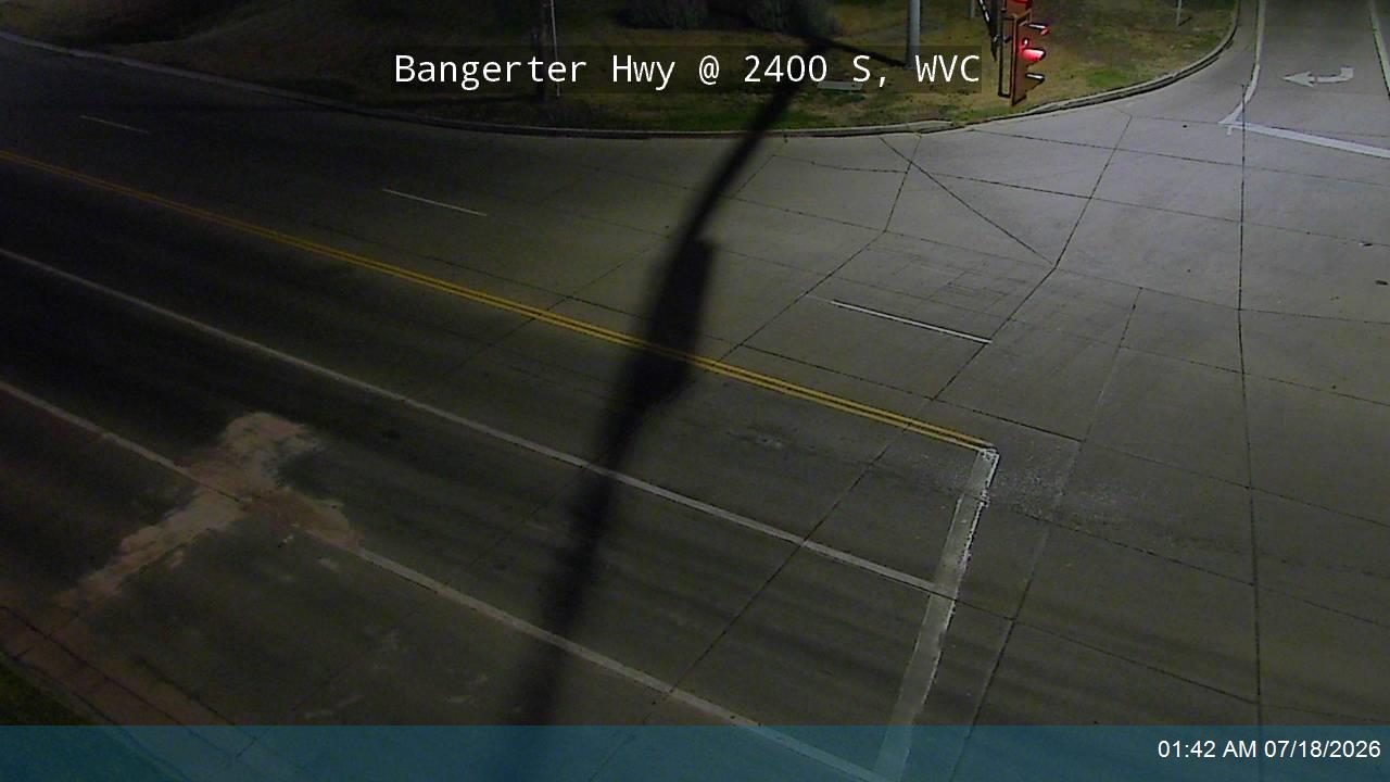 Bangerter traffic camera, view north, West Valley City, Utah