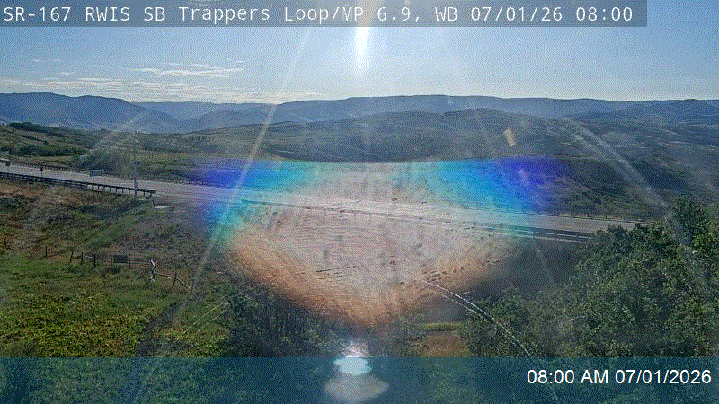 SR-167 / Trappers Loop RWIS SB @ SR-226 / Snow Basin Rd / MP 6.92, WB