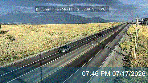 SR-111 traffic camera, West Valley City, Utah