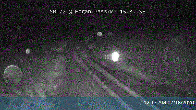 SR-72 @ Hogan Pass / MP 15.8, SE traffic camera, Sevier County