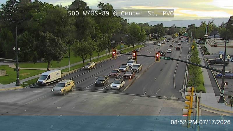 US-89 traffic camera, Provo, Utah