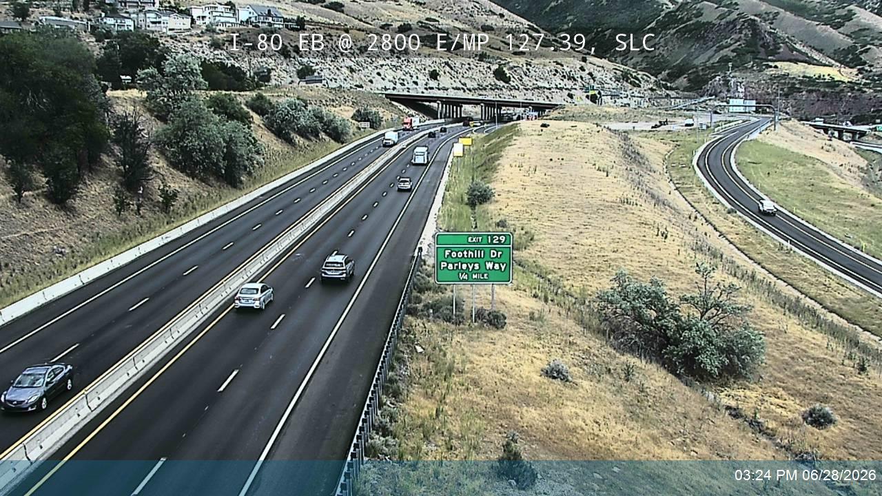 I-80 EB @ 2800 E/ MP 127.39, SL